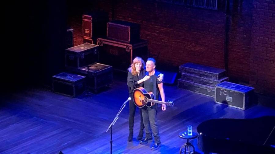 Bruce Springsteen s soprogo Patti Scialfa (AW)