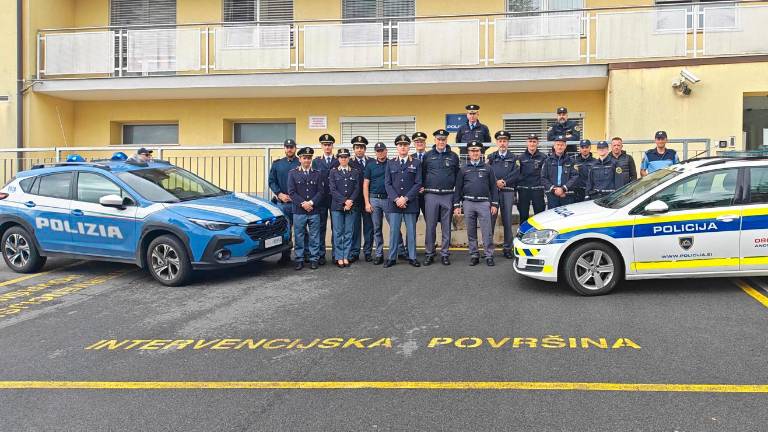 Slovenski in italijanski policisti vadili čezmejno zasledovanje