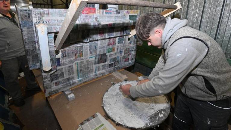 V Praprotu gradbinci čakajo na Mesinski most