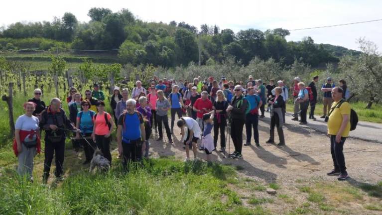 Pohod ob prvem maju povezal Brda