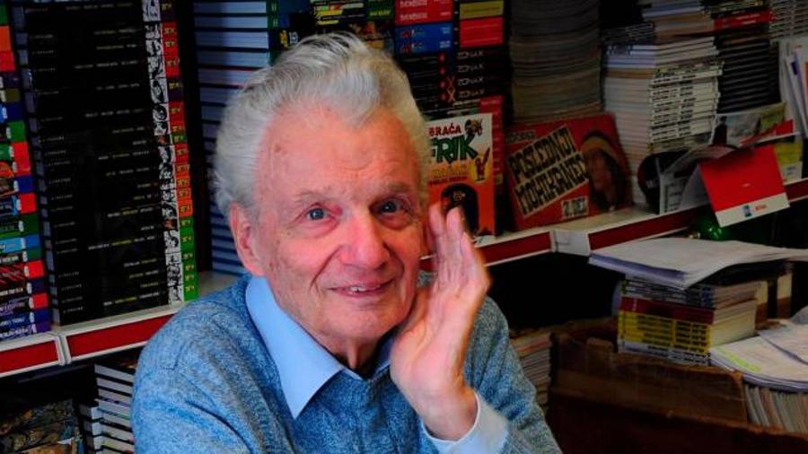 Miki Muster (1925-2018), največja legenda slovenskega stripa (BUCH)