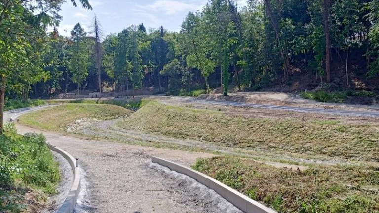 Nov park v dolini Korna nared do konca leta