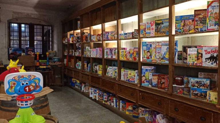 V Raštelu prav posebna trgovina z igračami