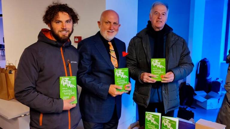 Boris Pangerc in Peter Radovič v eliti oljkarjev