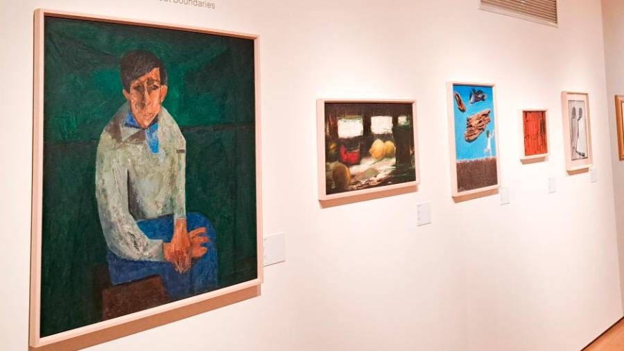 Razstavljena so tudi dela Čarga, Sakside in Mušiča (ALE)