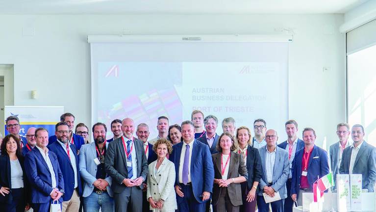 Avstrijska podjetja in institucije so spoznavala tržaško luko