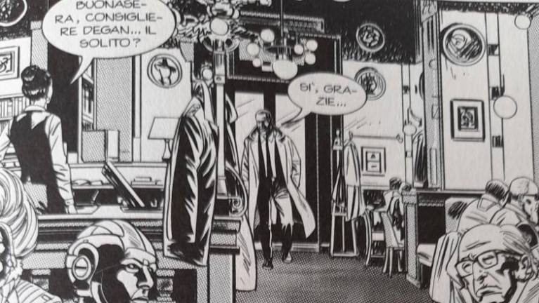 Nathan Never med Trstom in Ljubljano