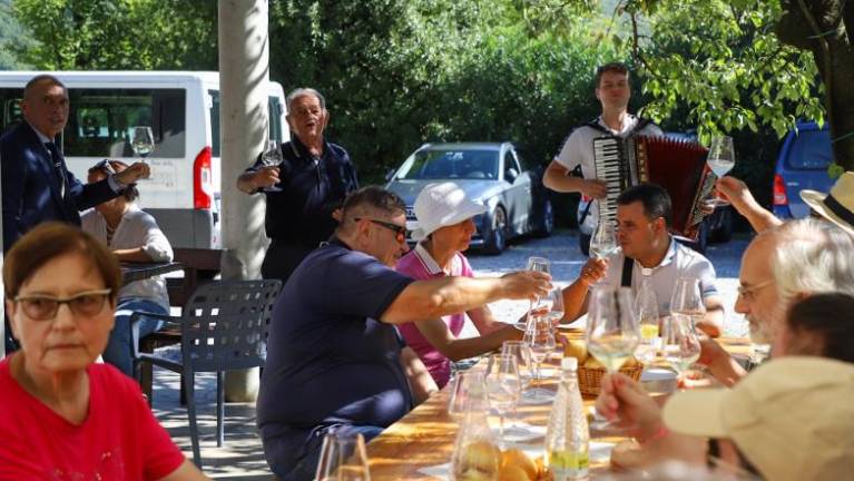 Oranžni grozd prevzela kmetija Primosic