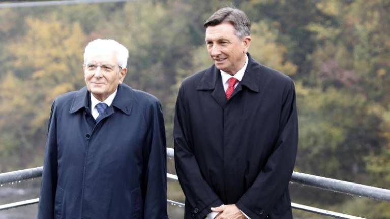 Nagrado Mesta Gorica bosta prejela Borut Pahor in Sergio Mattarella