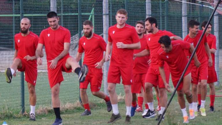 Juvetina začela priprave, več težav z igriščem v Štandrežu