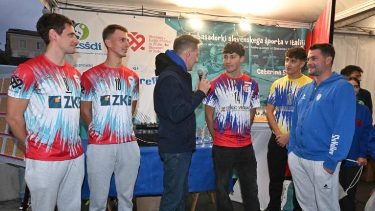 Srčni cvet spet povezal slovenske športnike v Italiji