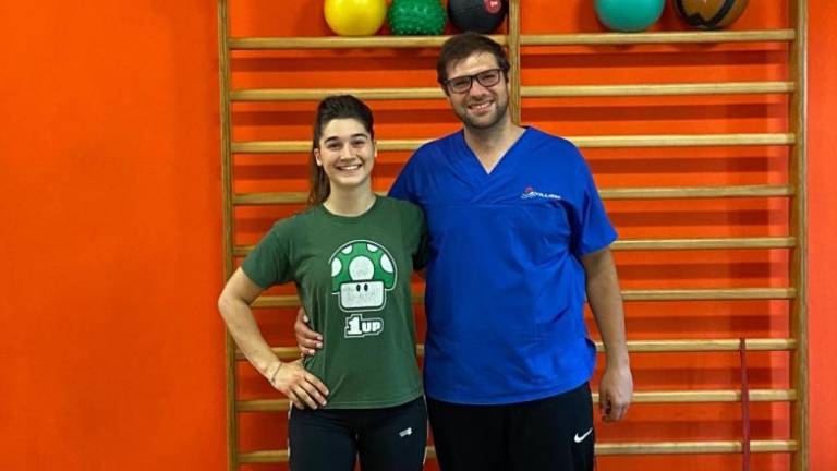 Katrin Don po hudi poškodbi že teče in zelo rada plava