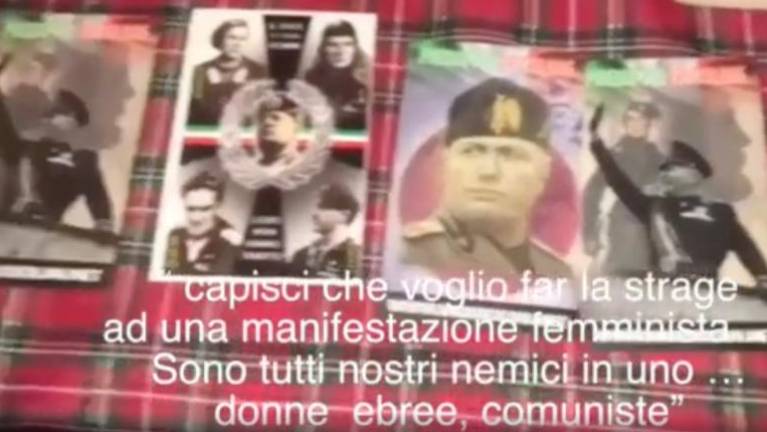 Aretirali neofašista: želel je pokol po zgledu Breivika in Trainija