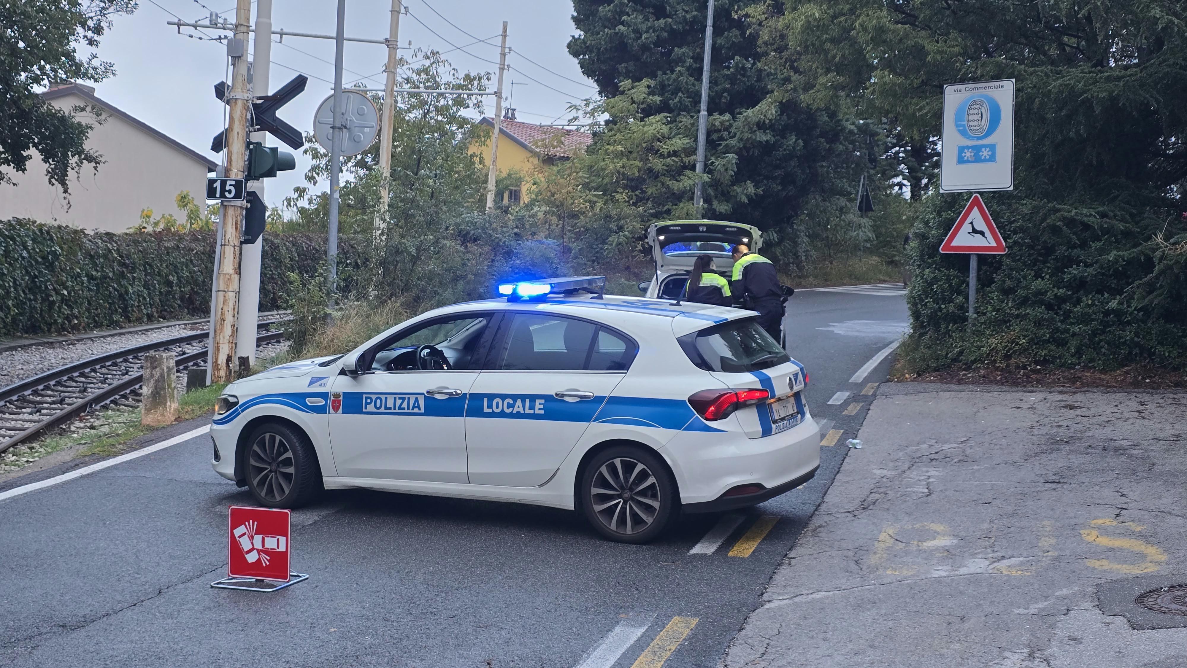 Zaradi nesreče več ur delno zaprta Ulica Commerciale