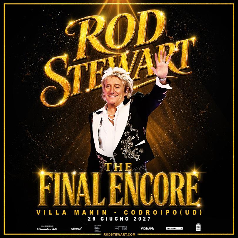 Rod Stewart zadnjič v Villi Manin