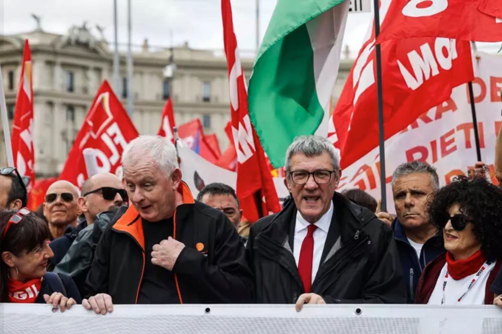 Jutri vsedržavna stavka CGIL proti proračunu vlade Giorgie Meloni