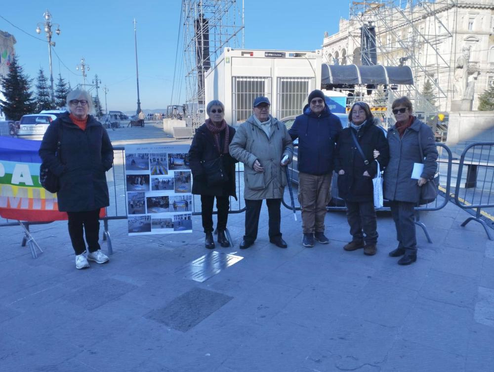 Shod za mir po tržaških ulicah