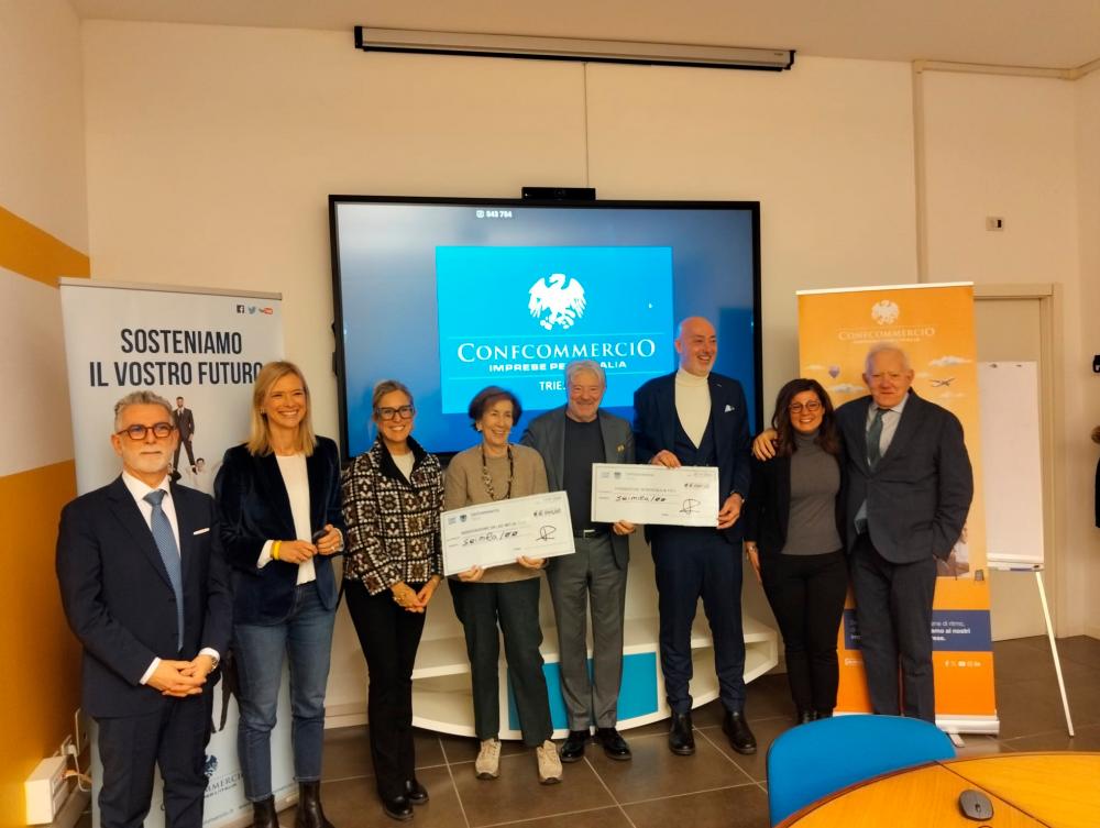 Del izkupička novoletnega gala večera Skladu Mitja Čuk