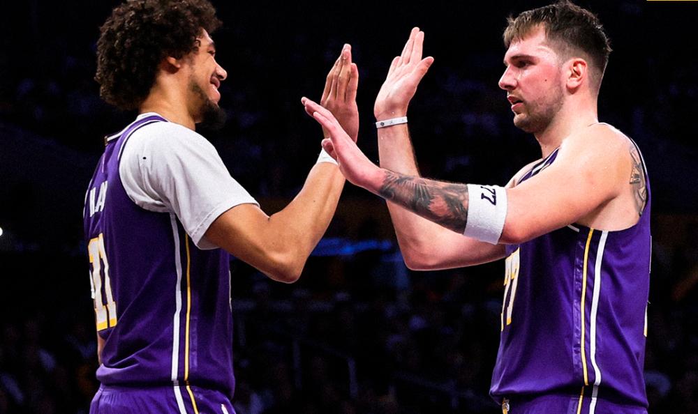 Dončić popeljal Lakerse do sedme zmage