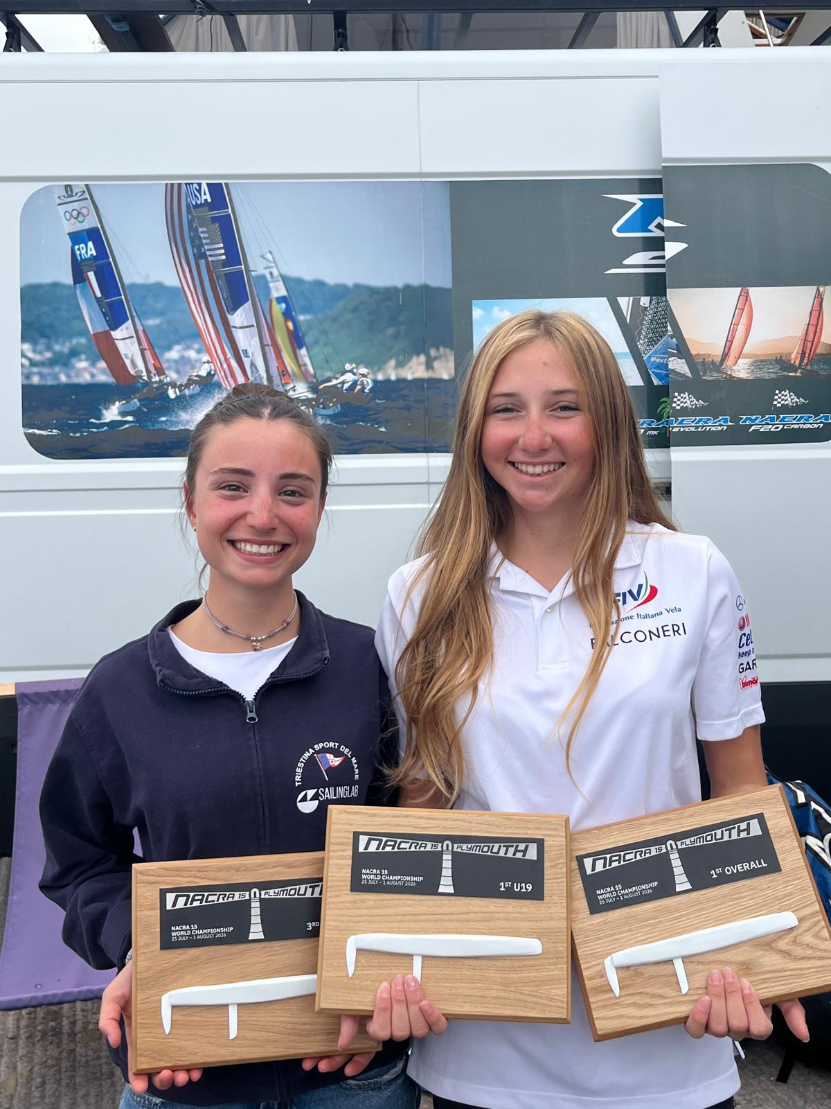 Nina Cittar svetovna prvakinja, Julija Albrizio tretja pri U17