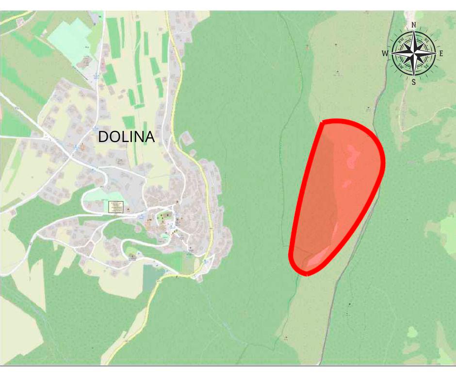 Pri Dolini prepoved plezanja in letenja dronov