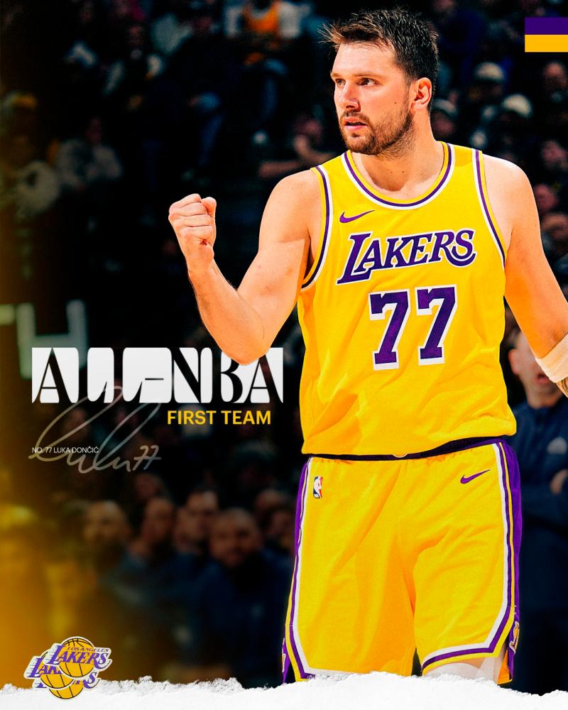 Luka Dončić šestič izbran v idealno peterko lige NBA