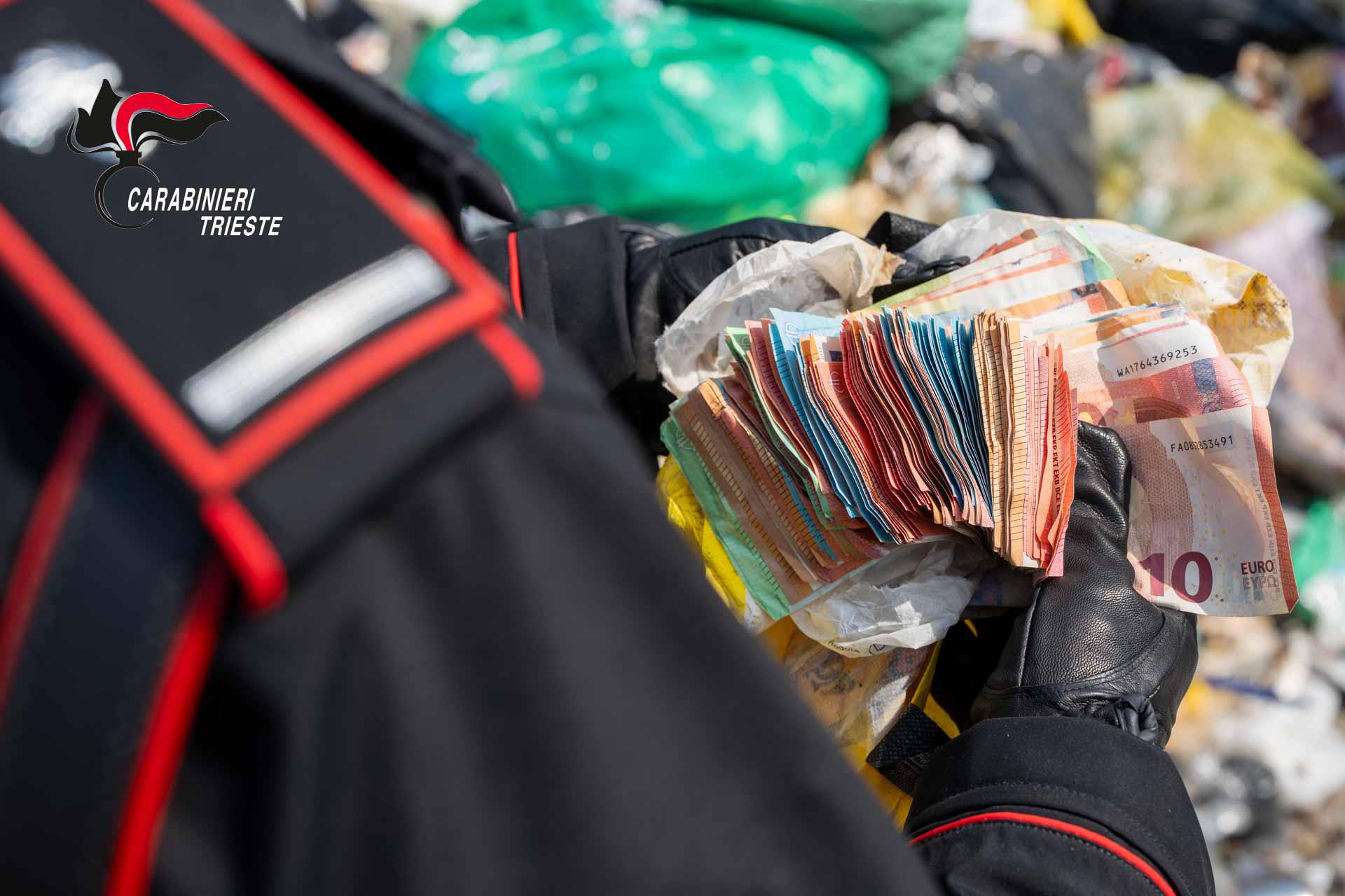 V zabojnik za smeti je nehote odvrgel 7000 evrov