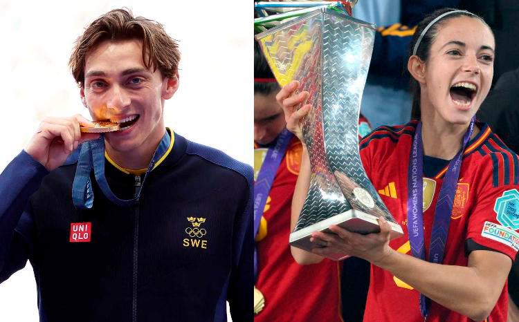 Armand Duplantis in Aitana Bonmati najboljša v letu 2025