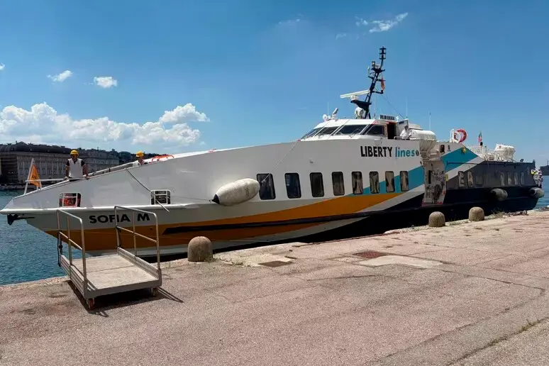 Iz Trsta v Istro in na Mali Lošinj kar petina potnikov več kot lani
