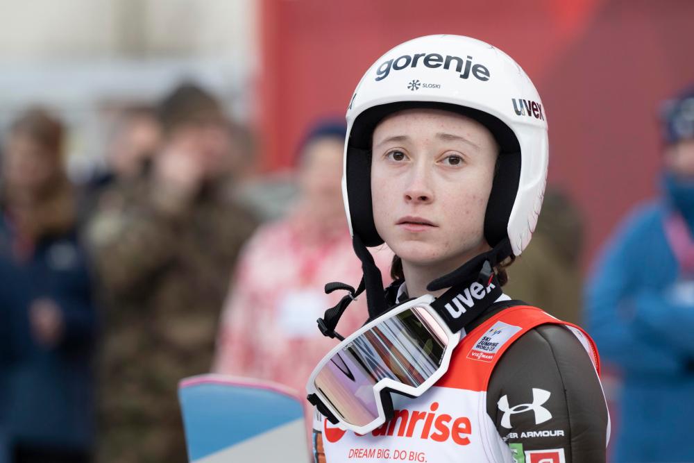 Nika Prevc na Kitajskem do šeste zaporedne zmage v sezoni