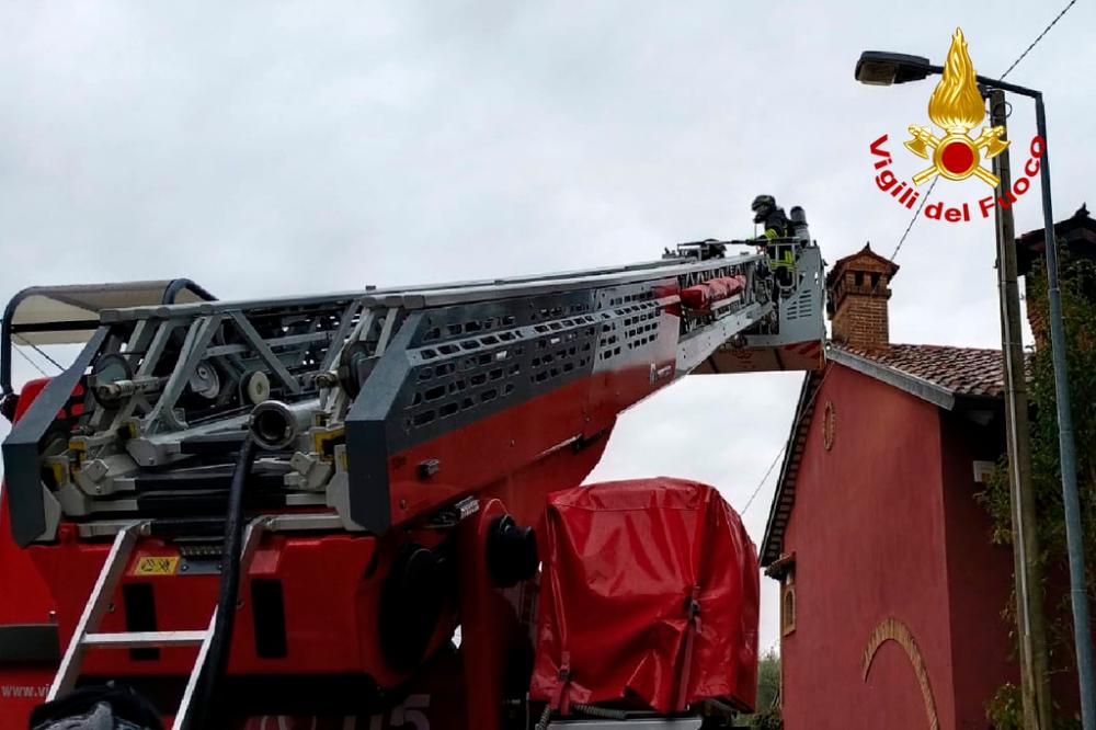 V Gradišču zagorela dimna cev stanovanjske hiše