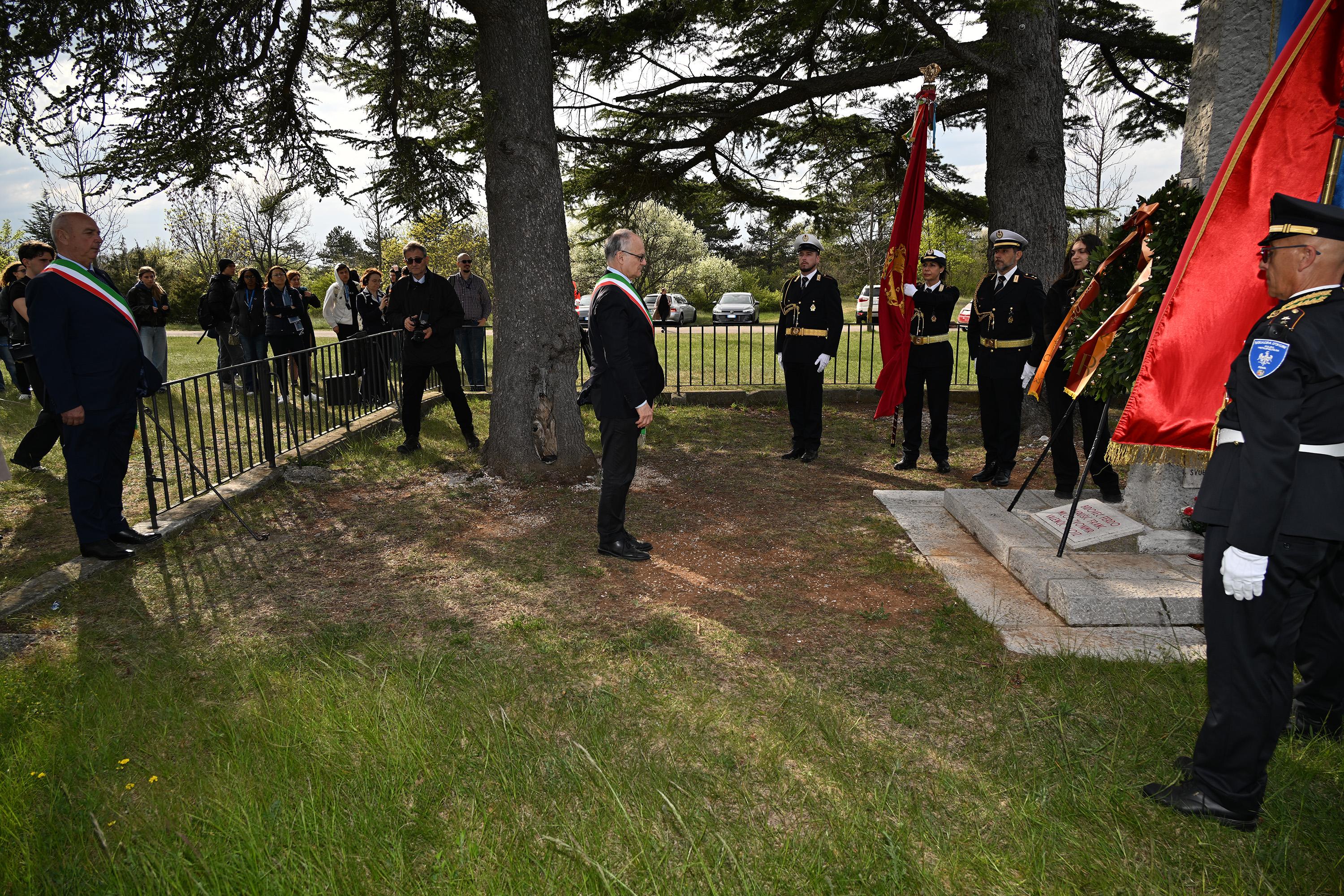 Rimski župan drugič na bazovski gmajni