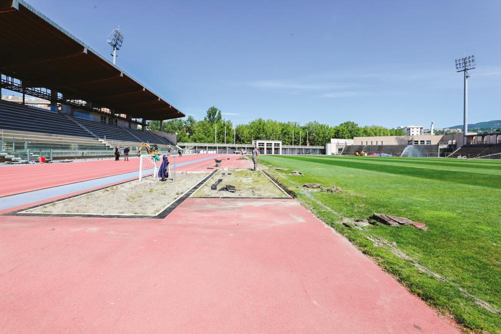 Prenovljene športne objekte bodo predali namenu oktobra