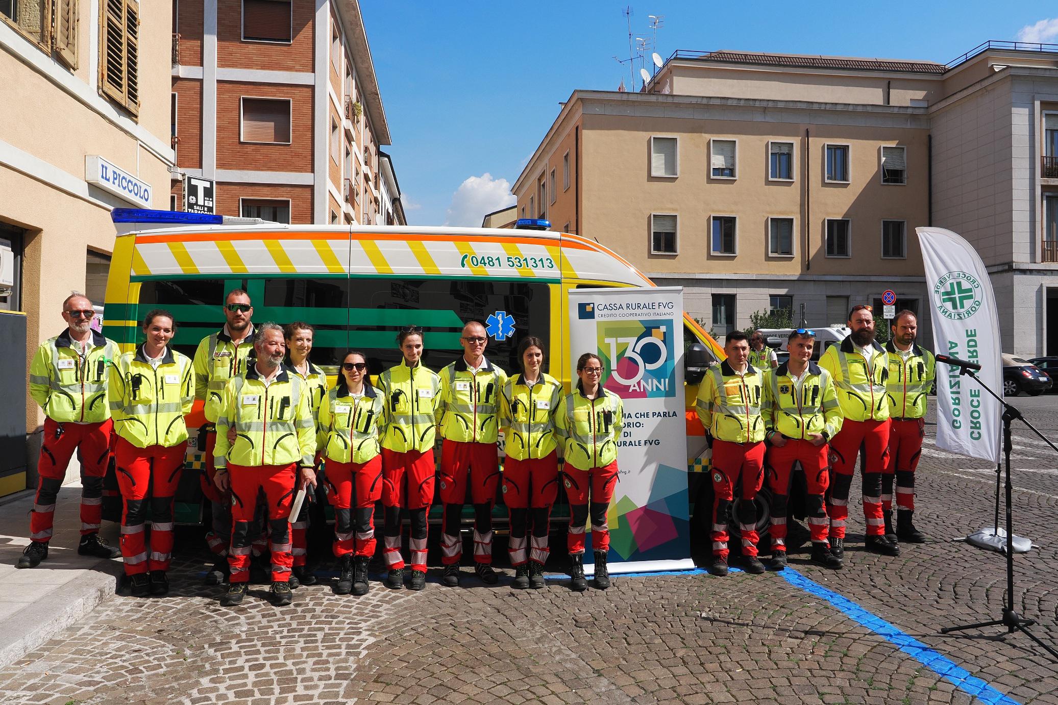 Goriški Zeleni križ z novim reševalnim vozilom