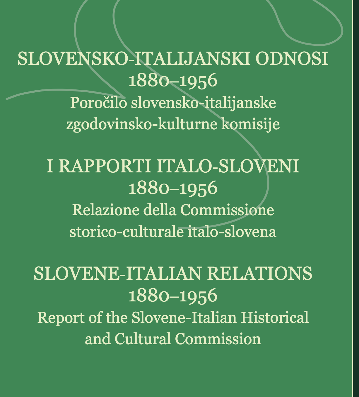 Poročilo mešane komisije z drugim ponatisom