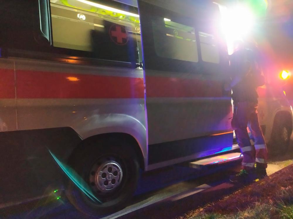 Na Cesti za Glinščico avtomobil podrl dva pešca