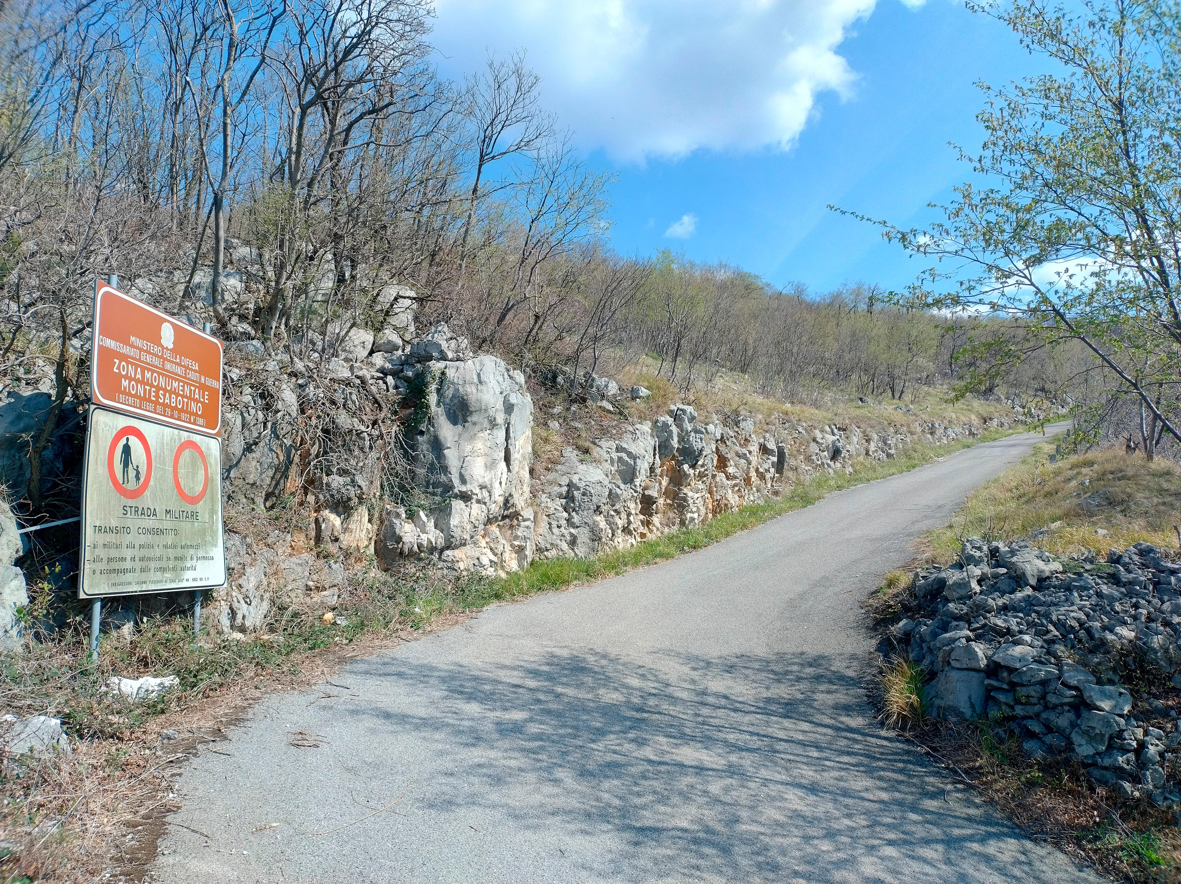 Italijanski del Sabotina korak bliže vključitvi v Pot miru