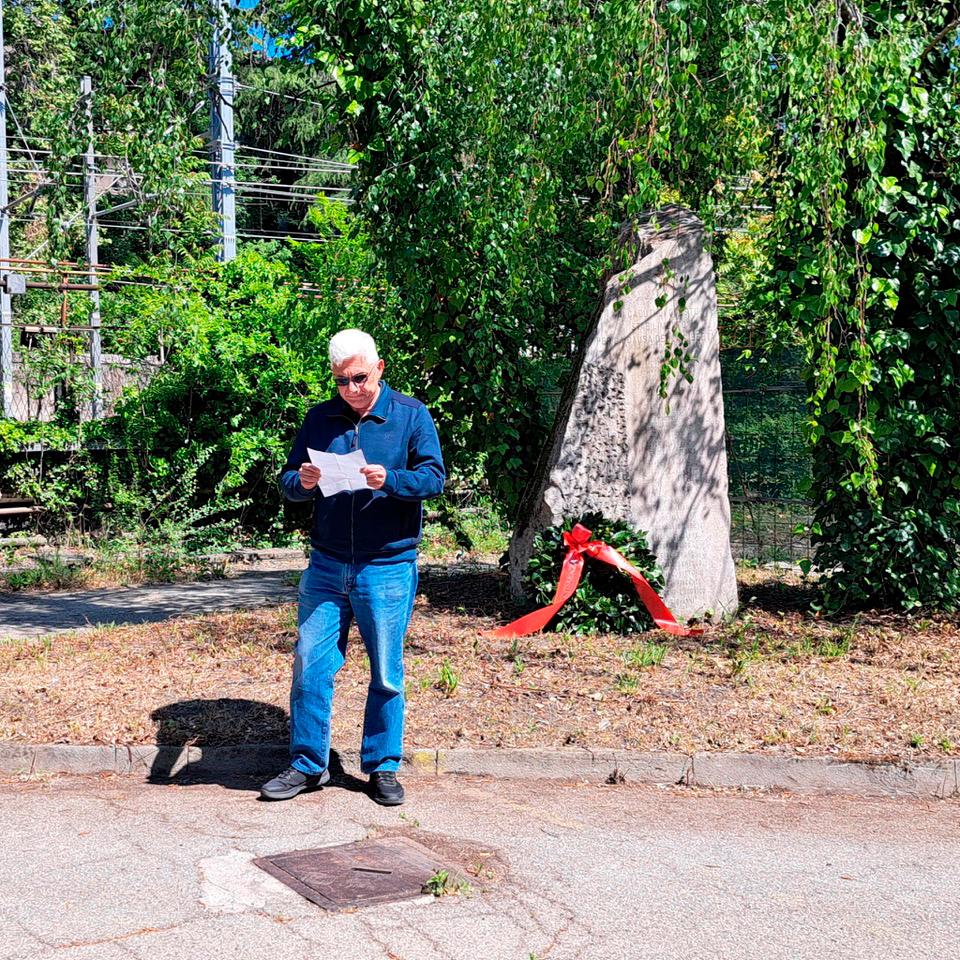V Škednju so se poklonili delavcem, ki so padli za svobodo