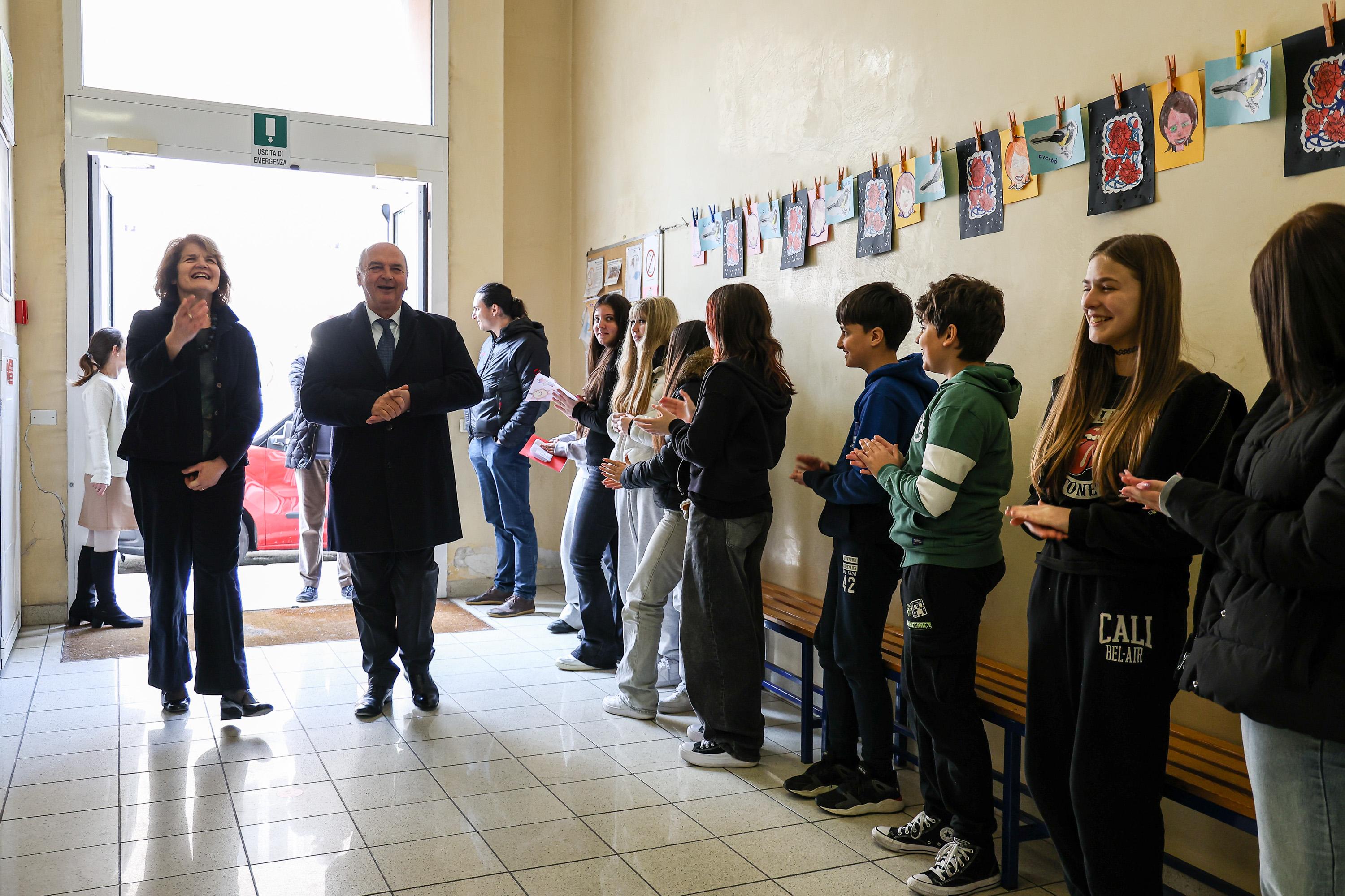 Župan šolarjem obljubil možnost uporabe nove telovadnice
