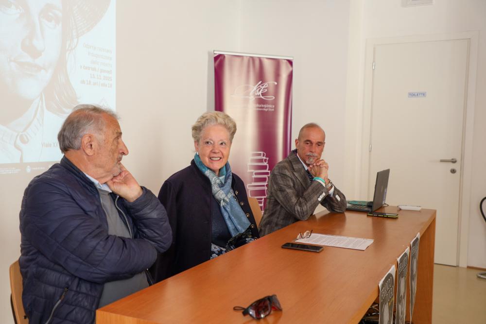 Franco Dugo se poklanja ženi