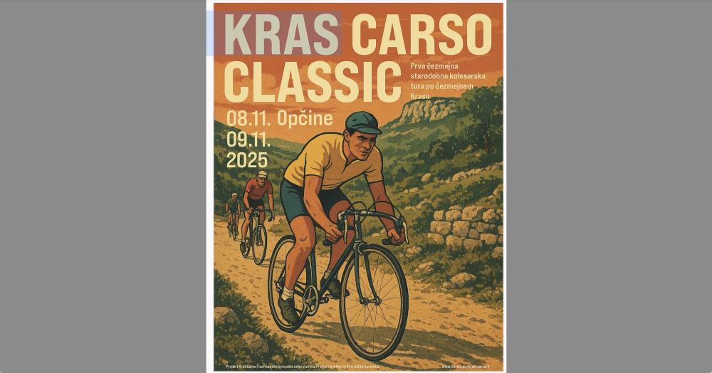 Konec tedna na Krasu v znamenju starodobnih koles