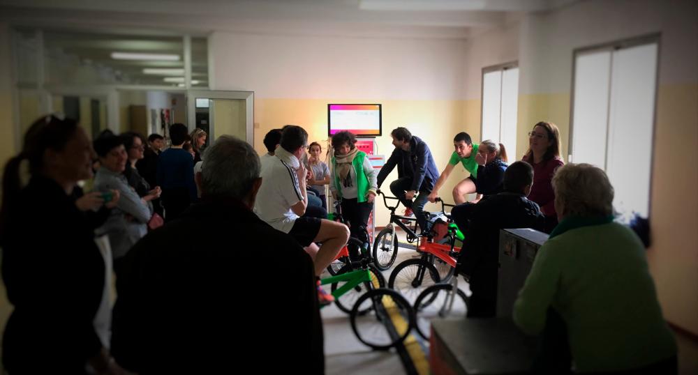 Šolo bodo za dva dni spremenili v elektrarno