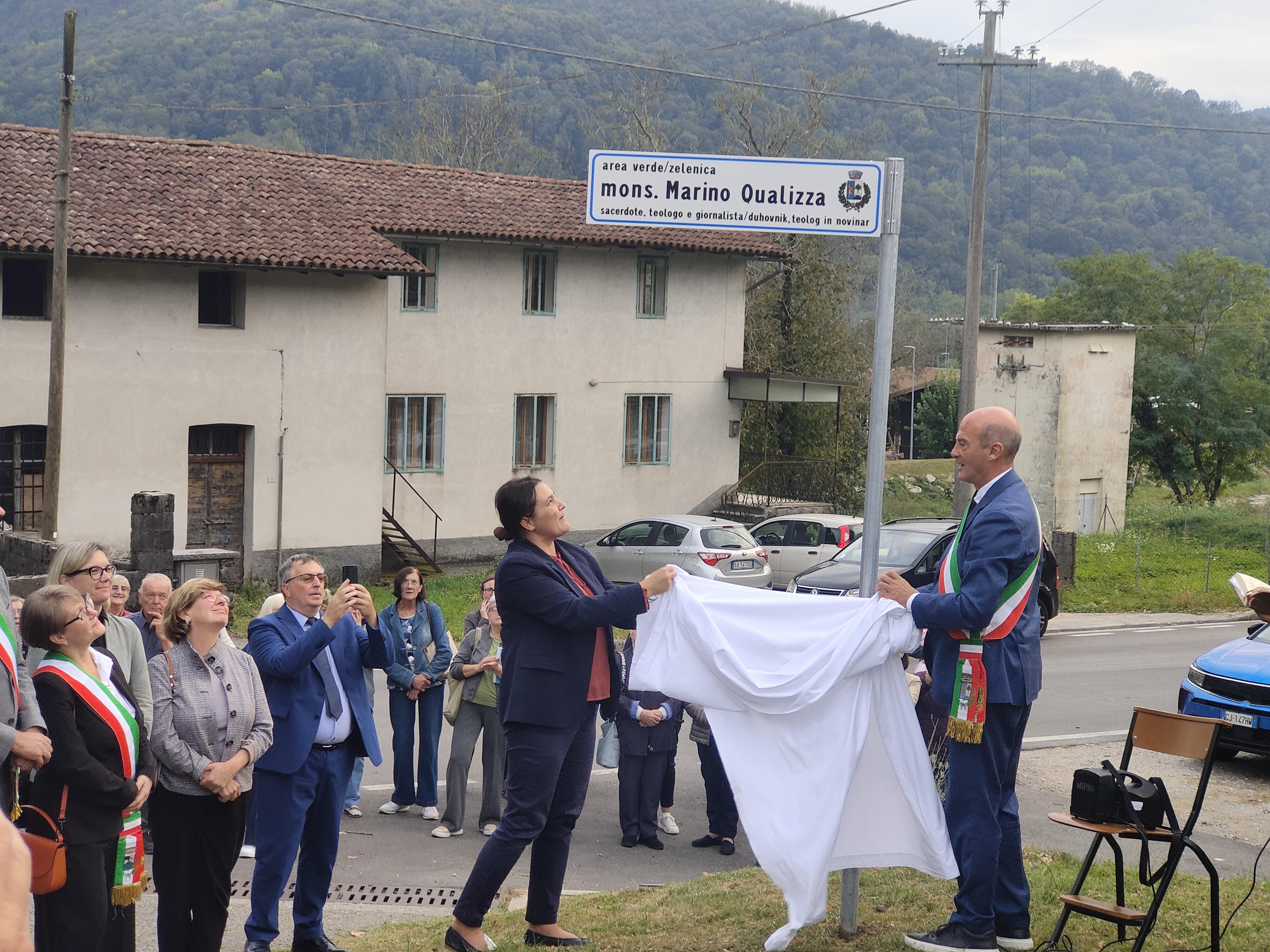 Po zadnjem čedermacu Marinu Qualizzi so poimenovali zelenico