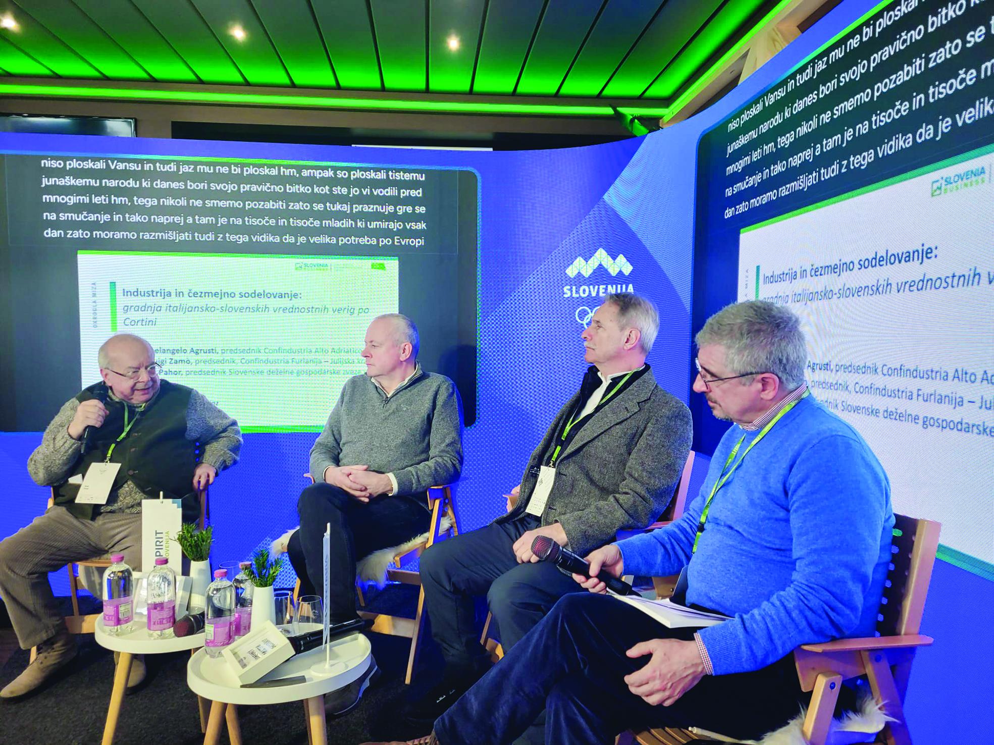 Podjetniki stopili skupaj v olimpijskem duhu