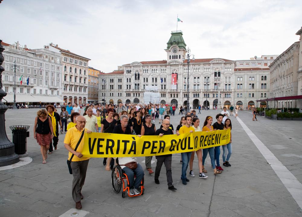 Film o zlu sveta, ki ga je doživel Giulio Regeni