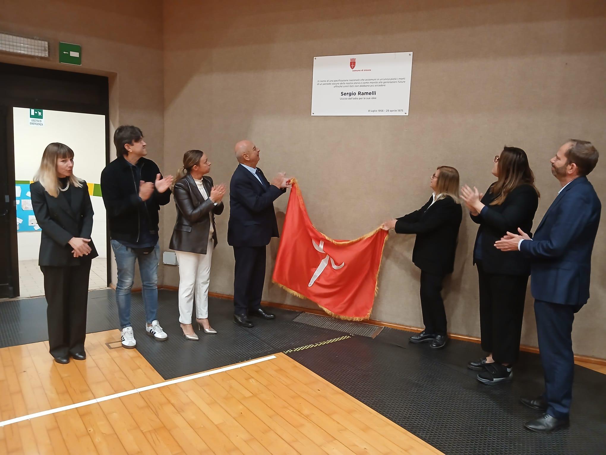 Šolsko telovadnico na Judovcu poimenovali po Sergiu Ramelliju