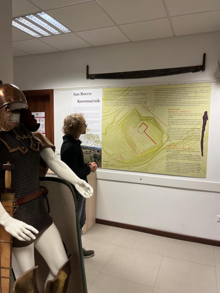 Razstava o rimskem osvajanju in izvoru Tergesta