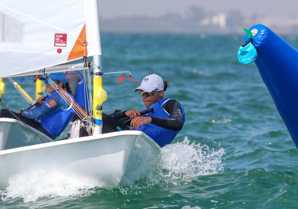 Zala Sterni 31. na evropskem prvenstvu razreda ilca 4
