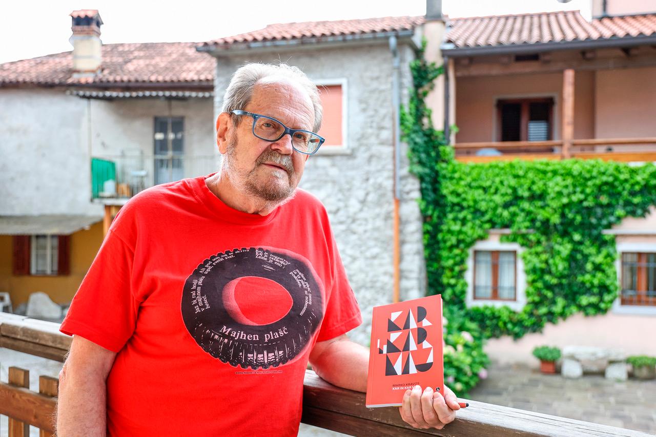 Nova zbirka poezij Marka Kravosa proti malodušju