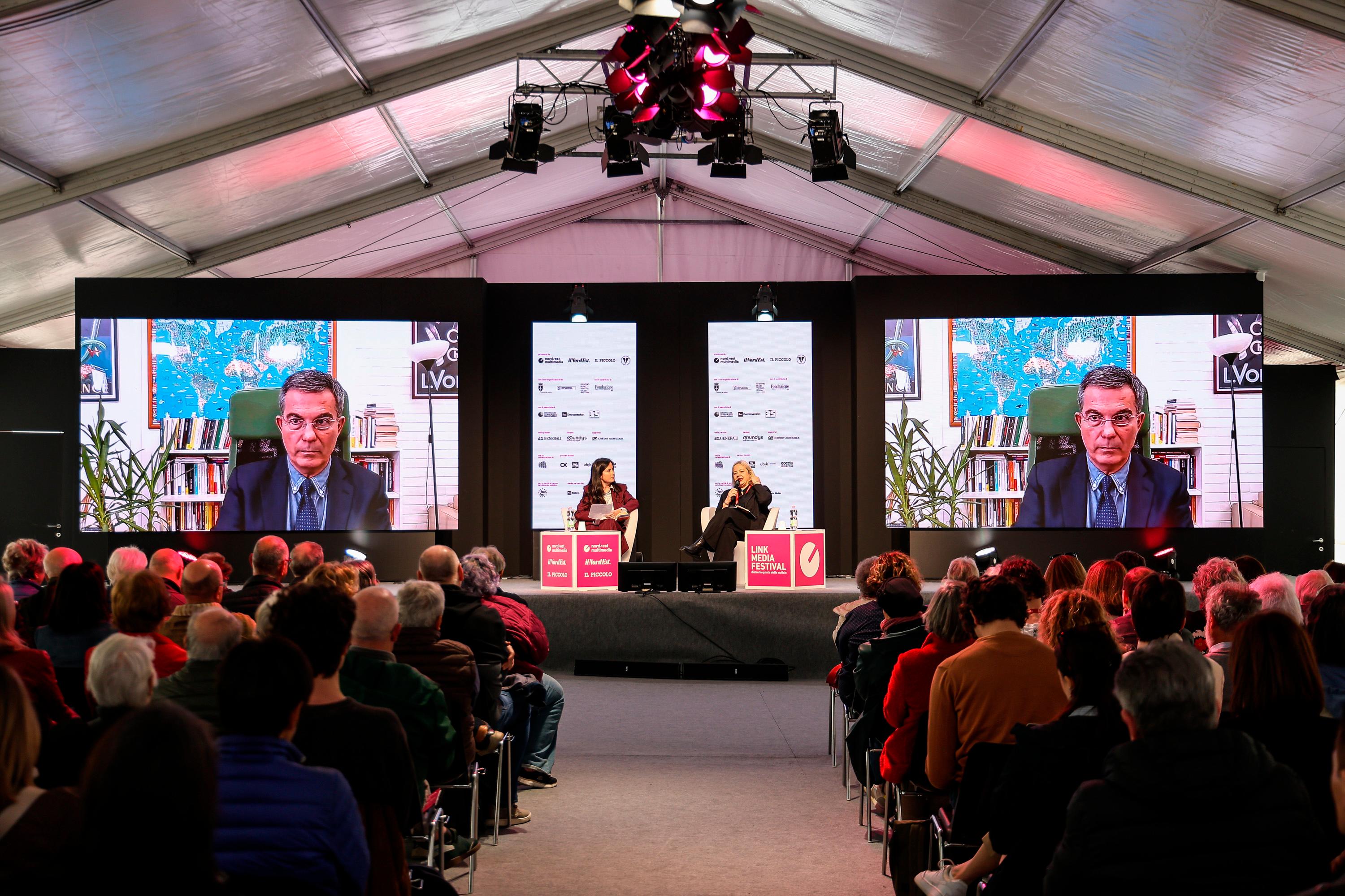 Giovanni Floris uvedel festival, ki poteka v času negotovosti in hitrih sprememb